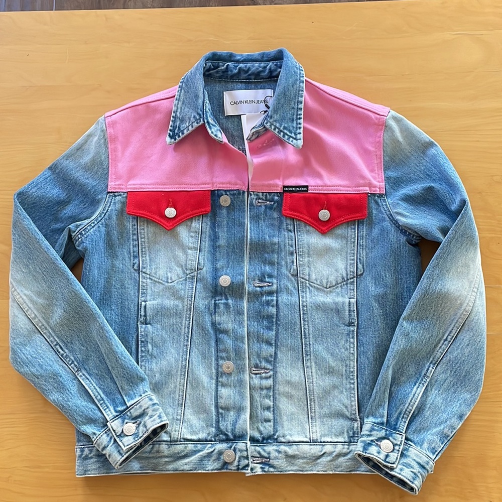 COPY - Calvin Klein - Tri-Color Denim Jacket NWT